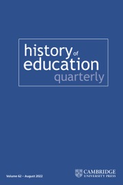 Pursell, C., & Iiyoshi, T. (2021). Policy dialogue: Online education as space and place, History of Education Quarterly, 61(4), 534-545.